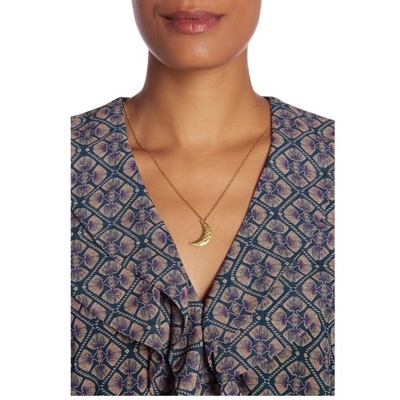 Scotch & Soda Ruffle Chiffon Long Sleeve Dress - Picture 2 of 11